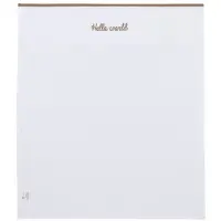 Meyco Baby Hallo Welt Bettlaken gross - taupe