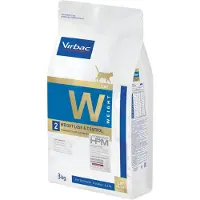 Virbac Aliment Pour Chat Hpm Contrôle De La Perte De Poids W2 3kg