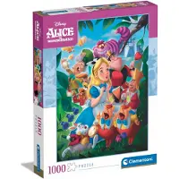 Clementoni Puzzle 1000 elementów - Alicja w Krainie Czarów Disney