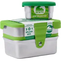 Ecolunchbox Lunchbox ECOlunchbox Splash Three in One (3-Pieces)