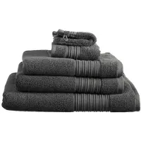 Beddinghouse Gants de Toilette Beddinghouse Sheer Anthracite (Set de 3)