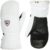 Rossignol - Moufles de ski isolantes en Primaloft- Femme - W Romy IMP'R M White pour Femme en Cuir - Taille 6 - Blanc