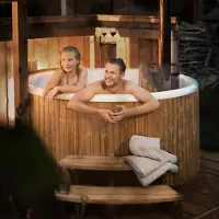 Skargards Hot Tubs Skargards Panel 190 Blanc perle (Pour 4 à 5 personnes)