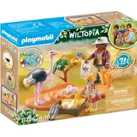 Playmobil - Invité chez le Père Autruche Wiltopia - 26 Parties - - - UneTaille - Blocs de Construction