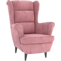 vidaXL Fauteuil en velours rose, 324063 HangarStore.cz