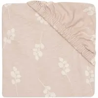 Jollein Drap-Housse Jollein Jersey Twig Wild Rose-60 x 120 cm