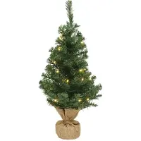 Everlands Weihnachtsbaum DECORIS mini LED 30x45 cm HOMLA