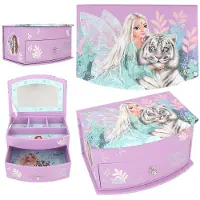 Topmodel Coffret à bijoux FANTASY TIGER, Turquoise, Violet