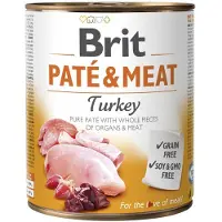 Brit Pâté Et Viande De Dinde 400g 6 Unités
