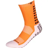 TruSox Hommes, Chaussettes, Chaussettes de football Trusox 3.0 Cushion M S737435, Multicolore, Orange, Blanc, (Une unité par pack, 39 - 43)