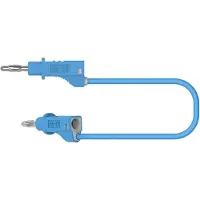 Electro PJP 2117-CD1-100Bl Câble de mesure (fiche banane - fiche banane) 1.00 m