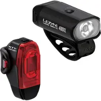 Lezyne Mini Drive 400xl / Ktv Drive Pro+ Light Set Argenté 400 / 150 Lumens