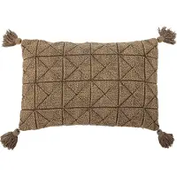 Bloomingville Coussin Auna | Marron | Coton | 82066188