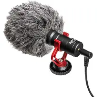 Boya By-mm1+ Camera Microphone Rouge