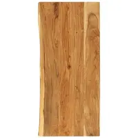 vidaXL Dessus de meuble-lavabo de salle de bain Acacia 114x52x2,5 cm