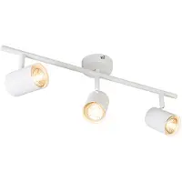 QAZQA Spot intelligent blanc inclinable avec Wifi GU10 - Jeana 3