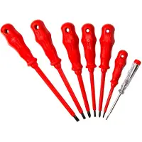 SW-Stahl 31610L Jeu de tournevis, rouge