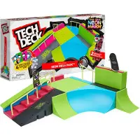 Spin Master Neon Mega Park Tech Deck With 2 Skates Multicolore Enfants