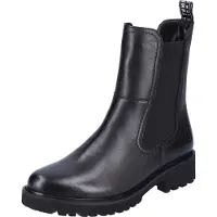 Remonte Boots 'Enkellaarsjes Plat' noir