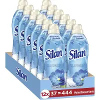 Silan - Fresh Spring Feel Assouplissant - 12x37 lavages - value pack - 444 lavages - 444 lavages.