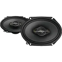 Pioneer Ts-a6881f Car Speakers Noir