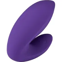 Satisfyer Love Riot - vibromasseur doigt rechargeable étanche - violet