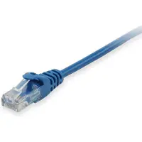 Equip 603038 Câble patch Cat6A U/UTP 2xRJ45 15.00m blau LSZH Polybeutel