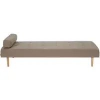 Ebuy24 Marino lit de repos tissu marron.