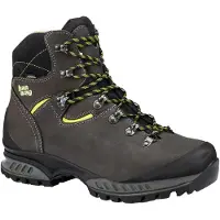 Hanwag - Chaussures de trekking GORE-TEX - Tatra II GTX Asphalt/Yellow pour Homme en Cuir - Taille 44,5 - Gris