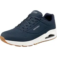 SKECHERS Uno Stand on Air Baskets Homme, Navy Durabuck Trim, 41 EU