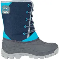 Winter-Grip Bottes de Neige Winter-Grip Junior Northern Hiker Bleu Foncé Gris-Taille 35 - 36