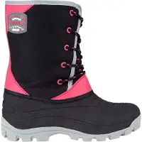 Winter-Grip Bottes de Neige Winter-Griip Junior Northern Hiker Noir Gris Rose-Taille 35 - 36