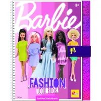 Lisciani Livret De Création Collection De Mode - Barbie Sketch Book Fashion Look - Lisciani