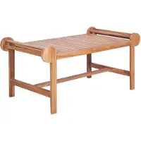 vidaXL Table basse 100 x 50 x 45 cm Teck massif