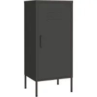 vidaXL Armoire de rangement Anthracite 42,5x35x101,5 cm Acier