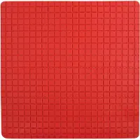 MSV Tapis Anti Derapant Quadro Premium 54 X 54 cm Roug (54 x 54 cm)