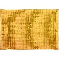 MSV Tapis de bain Microfibre CHENILLE 60x90cm Safran