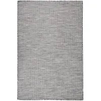 vidaXL Tapis à tissage plat d'extérieur 120x170 cm Marron et bleu