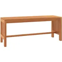 vidaXL Banc de jardin 110 cm en bois massif d'eucalyptus