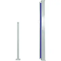 vidaXL Auvent latéral rétractable 120 x 300 cm Bleu