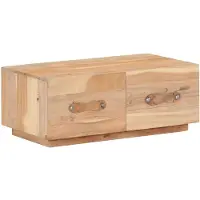vidaXL Table basse 90 x 50 x 35 cm Bois massif recyclé