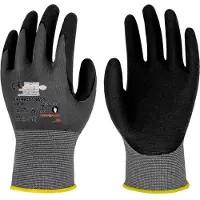 Kcl Gants FlexMech 663+ Taille 8 gris noir EN420.EN388.EN407 PSA II HONEYWELL (Par 10)