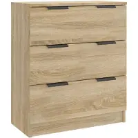 vidaXL Sideboard chêne Sonoma 60x30x70 cm Matériau dérivé du bois