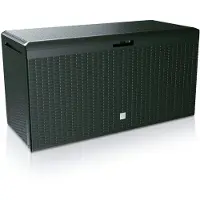 Prosperplast Coffre De Rangement De Jardin 2 En 1 290l Anthracite Rato Plus