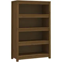 vidaXL Bibliothèque Marron miel 80x35x126 cm Bois de pin massif