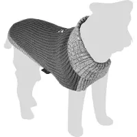 Flamingo Skylar Dog Sweatshirt Gris 50 cm