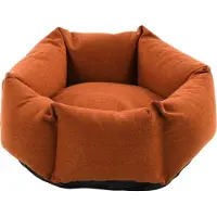 Flamingo Lit pour chien fermeture éclair Ziva Hexagonal Terre cuite