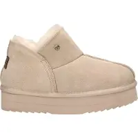 Warmbat Pantoufles Warmbat Femme Willow Suede Plateau Blush-Taille 40