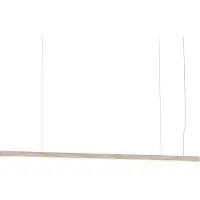 Tunto LED28 - 120cm Suspension Oak stained black | 3000 K (neutral white) | Dali|Push (Standard)