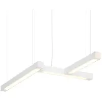 Tunto LED40 Modular Shape 4 Suspension Oak White Stained | Dali|Push (Standard) | 4000K